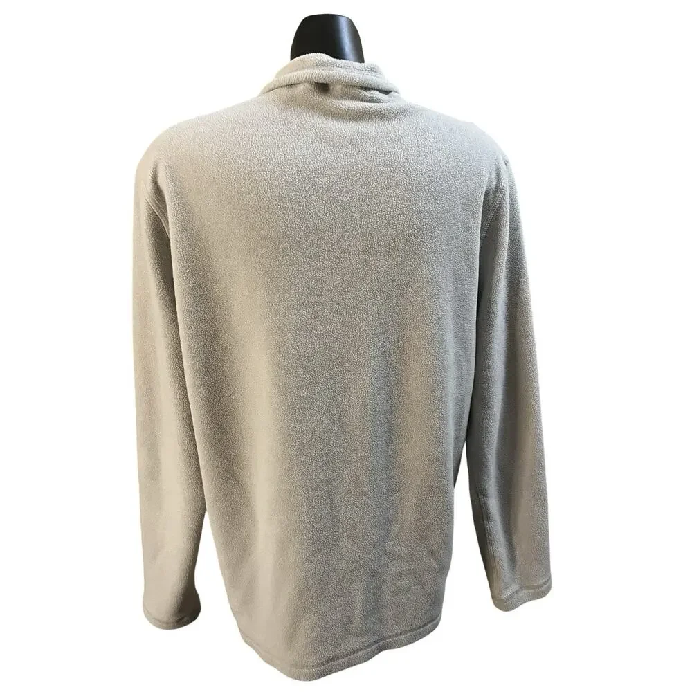 Eddie Bauer Men’s 1/4 Zip Fleece Pullover – Size L